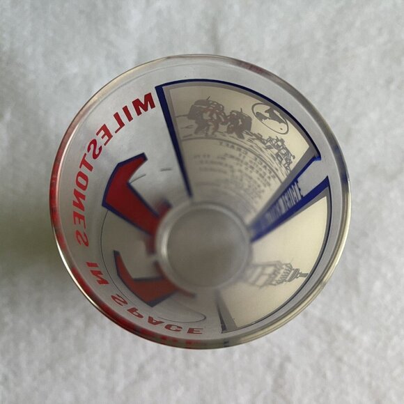 Apollo 11 Milestones in Space Saturn V Launch Vehicle Glass Tumbler NASA Barware - Picture 11 of 12